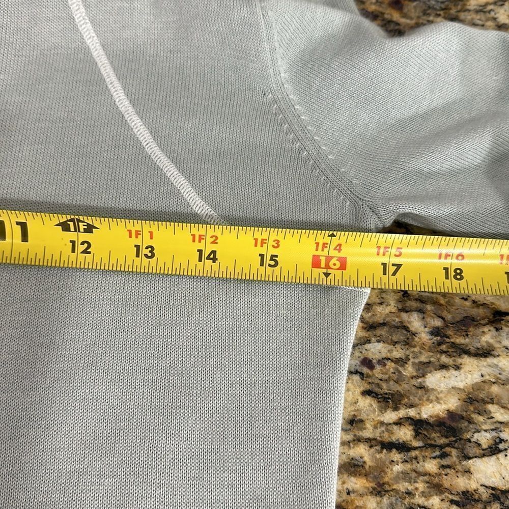Peter Millar Element 4 Warmth Gray Viscose Blend Full Zip Jacket Size S - Picture 7 of 9